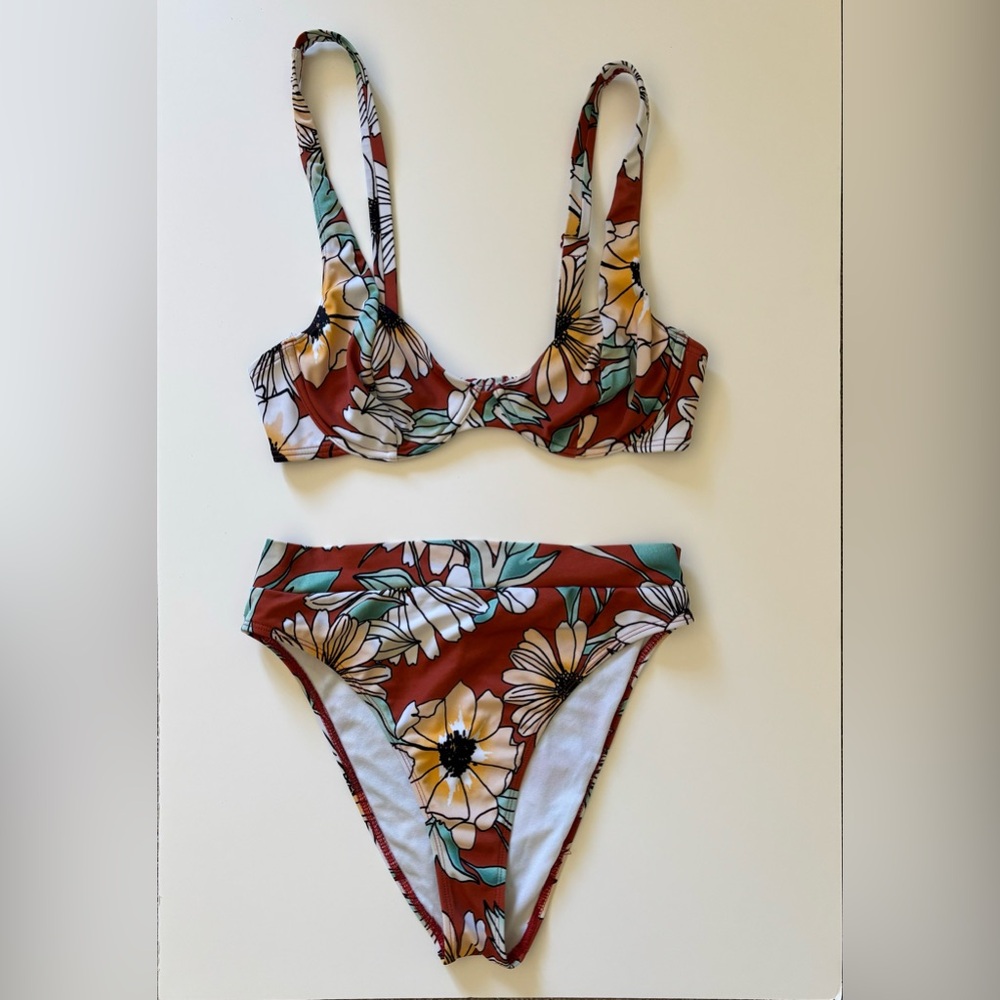 Urban outfitters bikini. Top size medium, bottom size small
